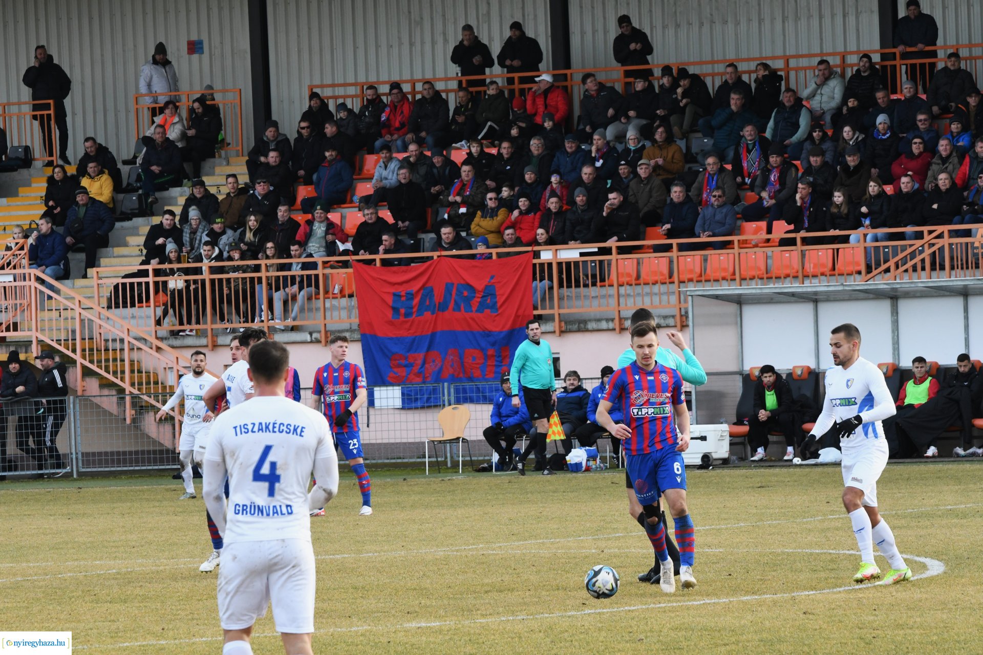 Nyíregyháza Szpartacus - Tiszakécske labdarúgó mérkőzés 2024. tavasz