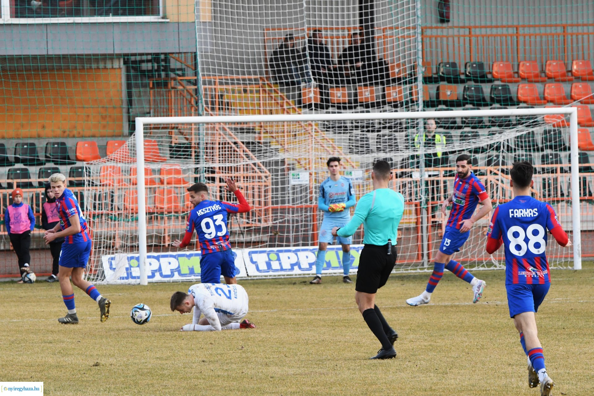Nyíregyháza Szpartacus - Tiszakécske labdarúgó mérkőzés 2024. tavasz