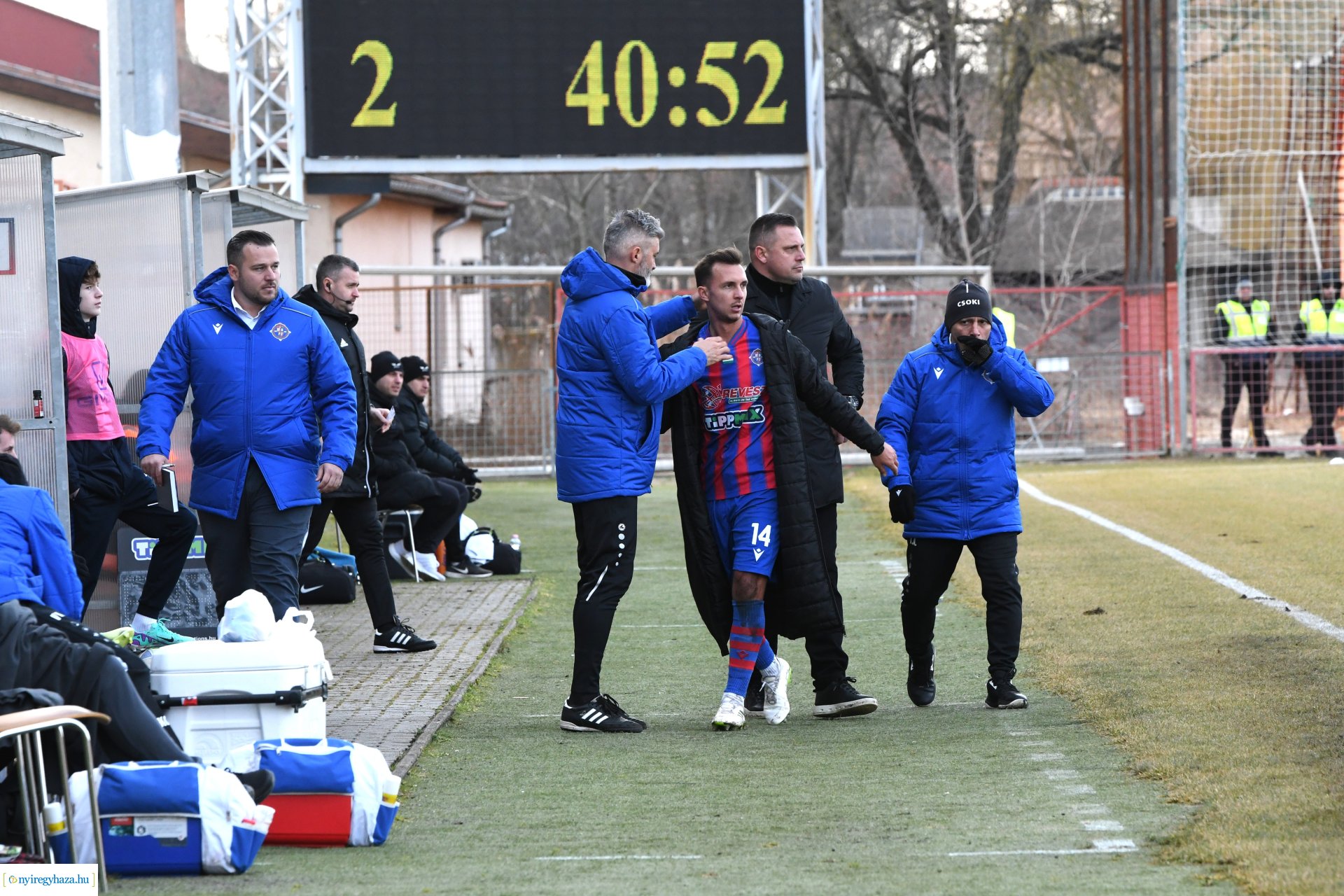 Nyíregyháza Szpartacus - Tiszakécske labdarúgó mérkőzés 2024. tavasz