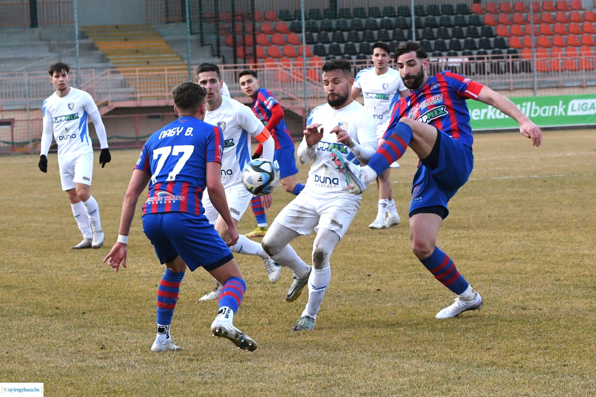 Nyíregyháza Szpartacus - Tiszakécske labdarúgó mérkőzés 2024. tavasz