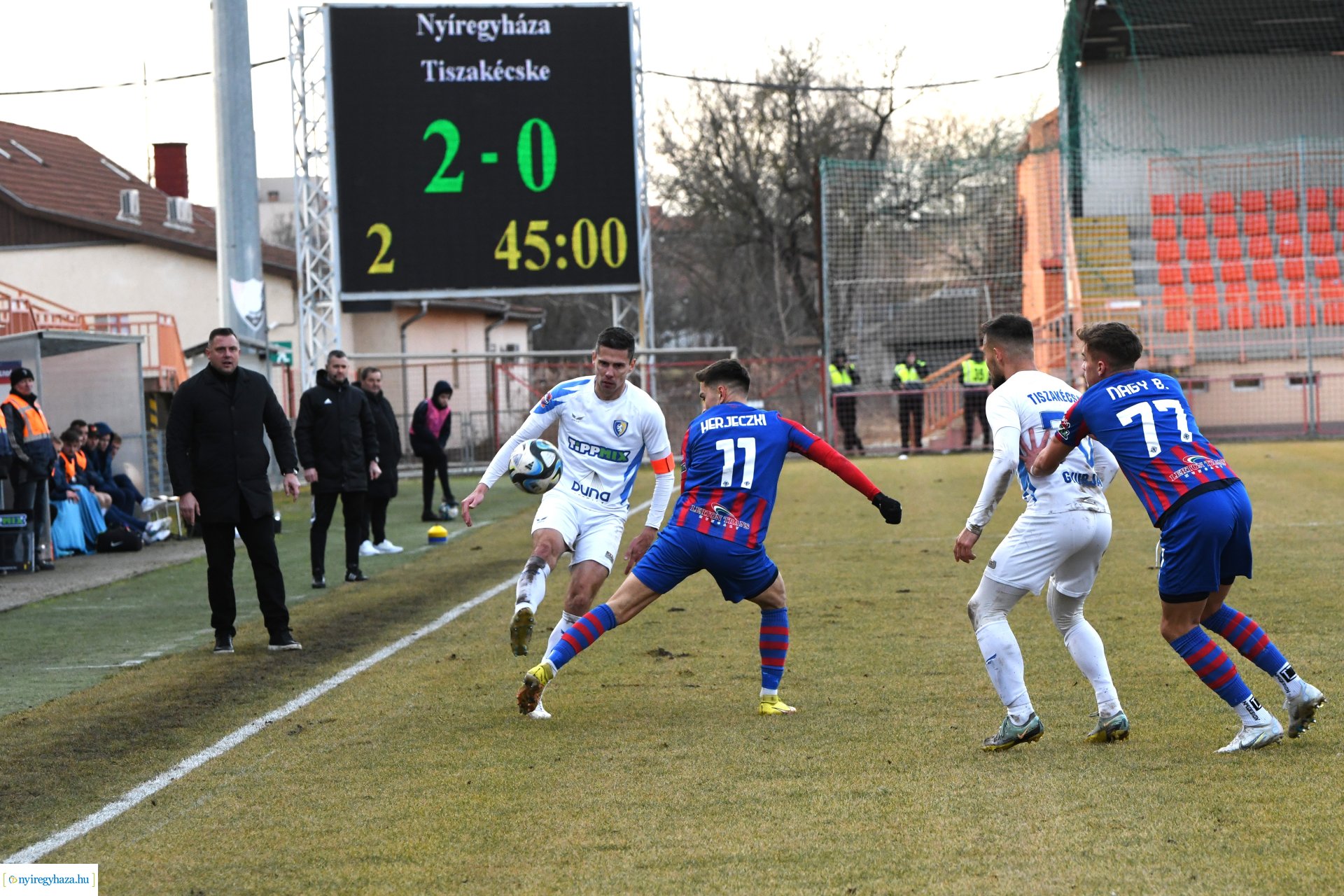 Nyíregyháza Szpartacus - Tiszakécske labdarúgó mérkőzés 2024. tavasz