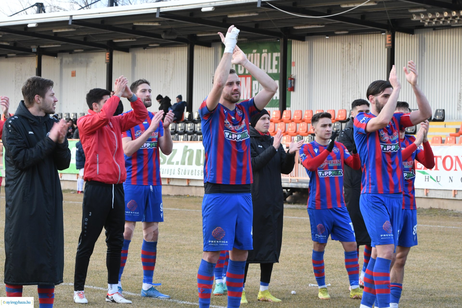 Nyíregyháza Szpartacus - Tiszakécske labdarúgó mérkőzés 2024. tavasz