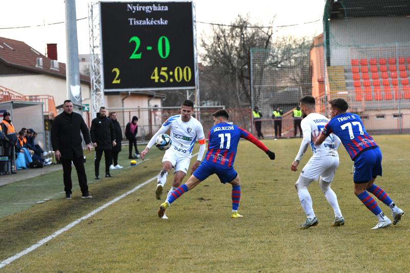 Nyíregyháza Szpartacus - Tiszakécske labdarúgó mérkőzés 2024. tavasz