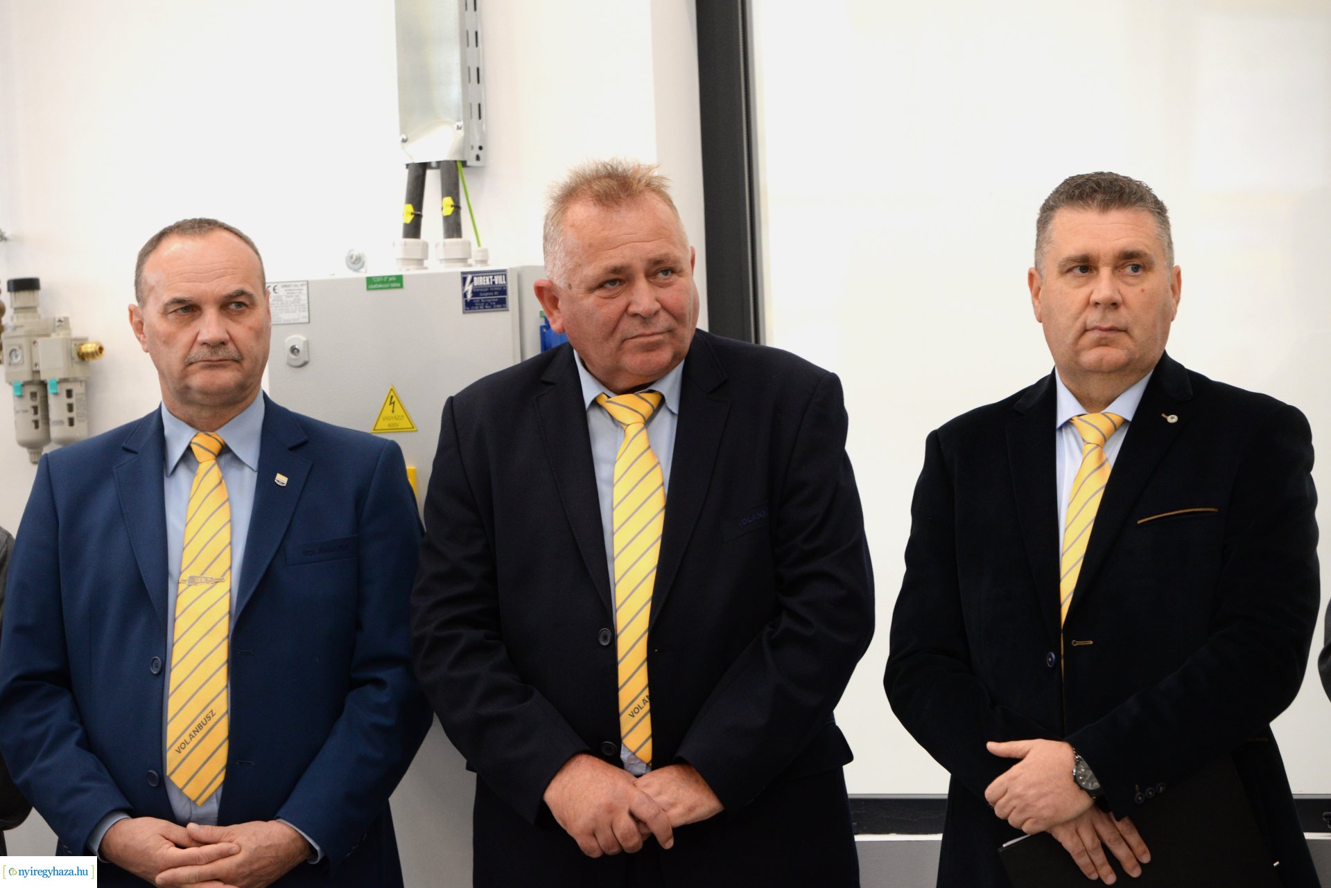 Nyíregyháza új autóbusz telephelyének átadása