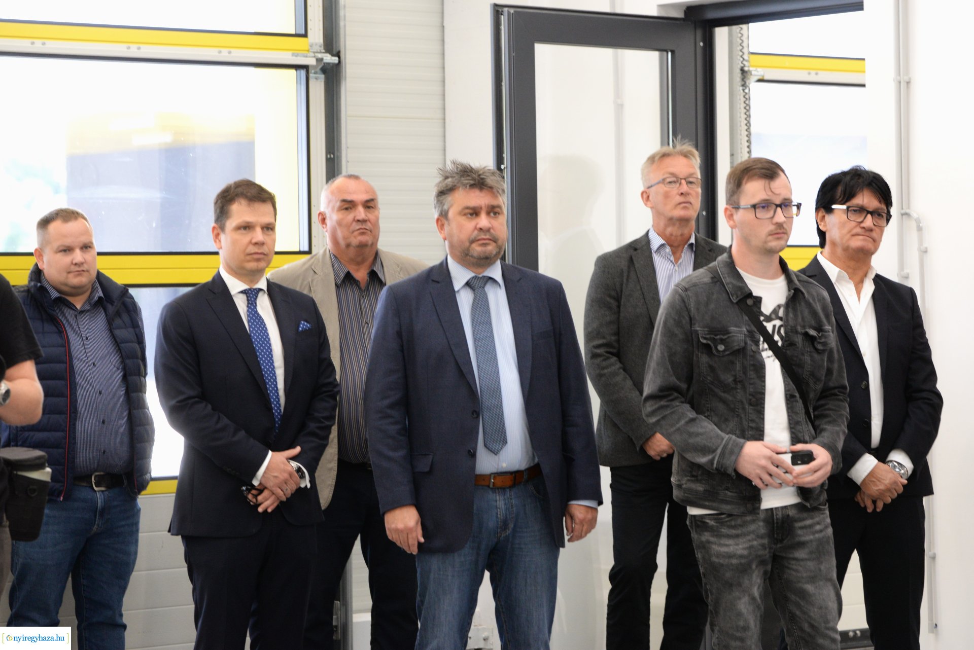 Nyíregyháza új autóbusz telephelyének átadása