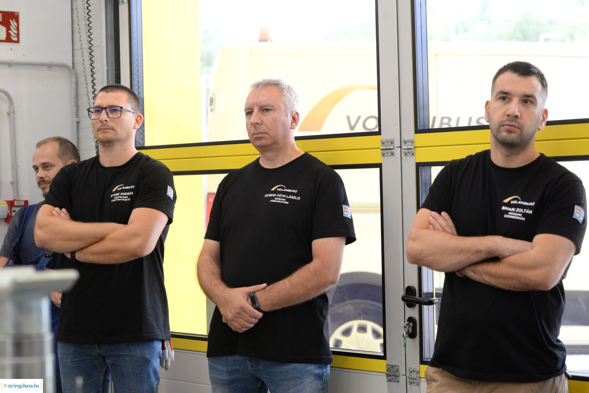 Nyíregyháza új autóbusz telephelyének átadása