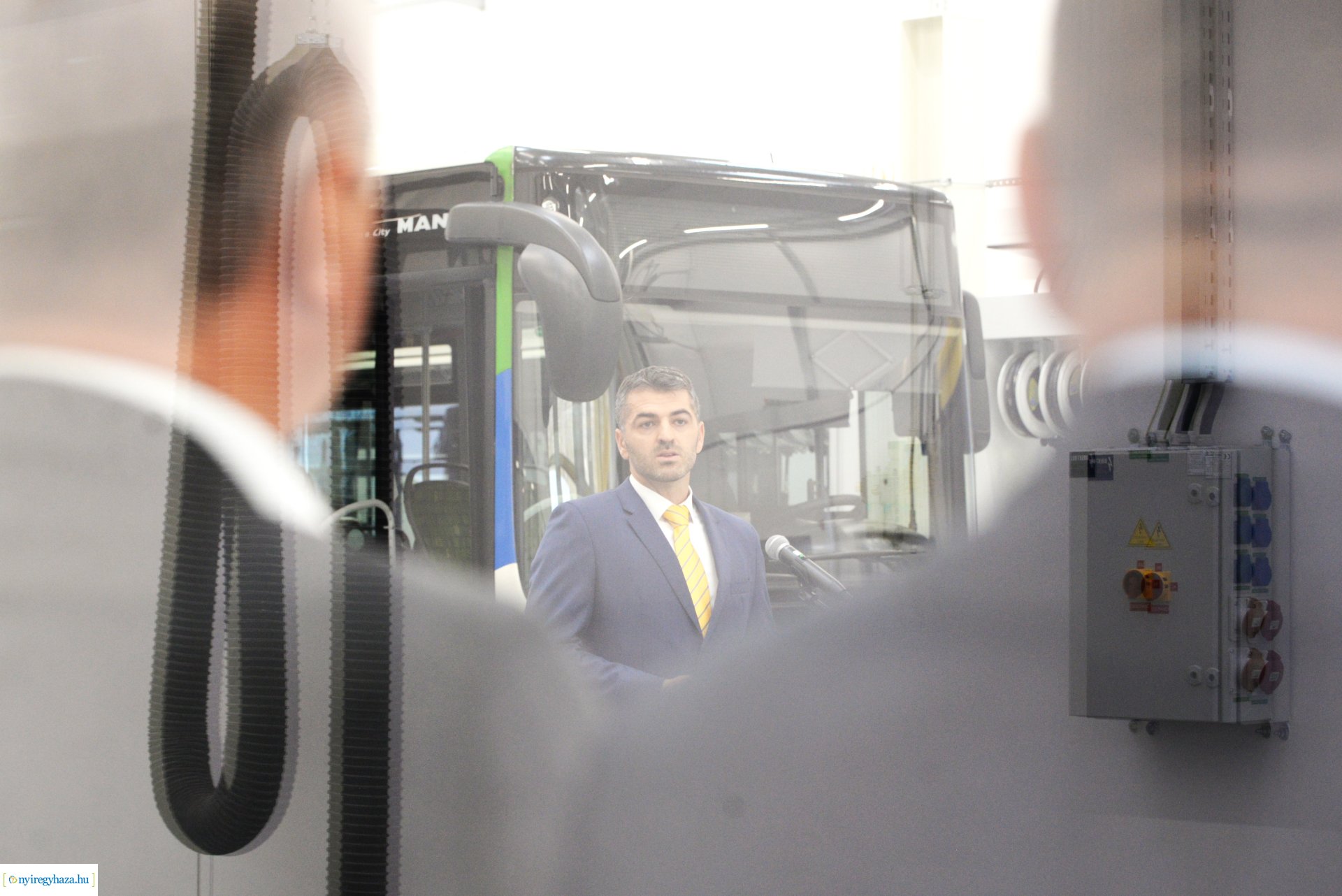 Nyíregyháza új autóbusz telephelyének átadása