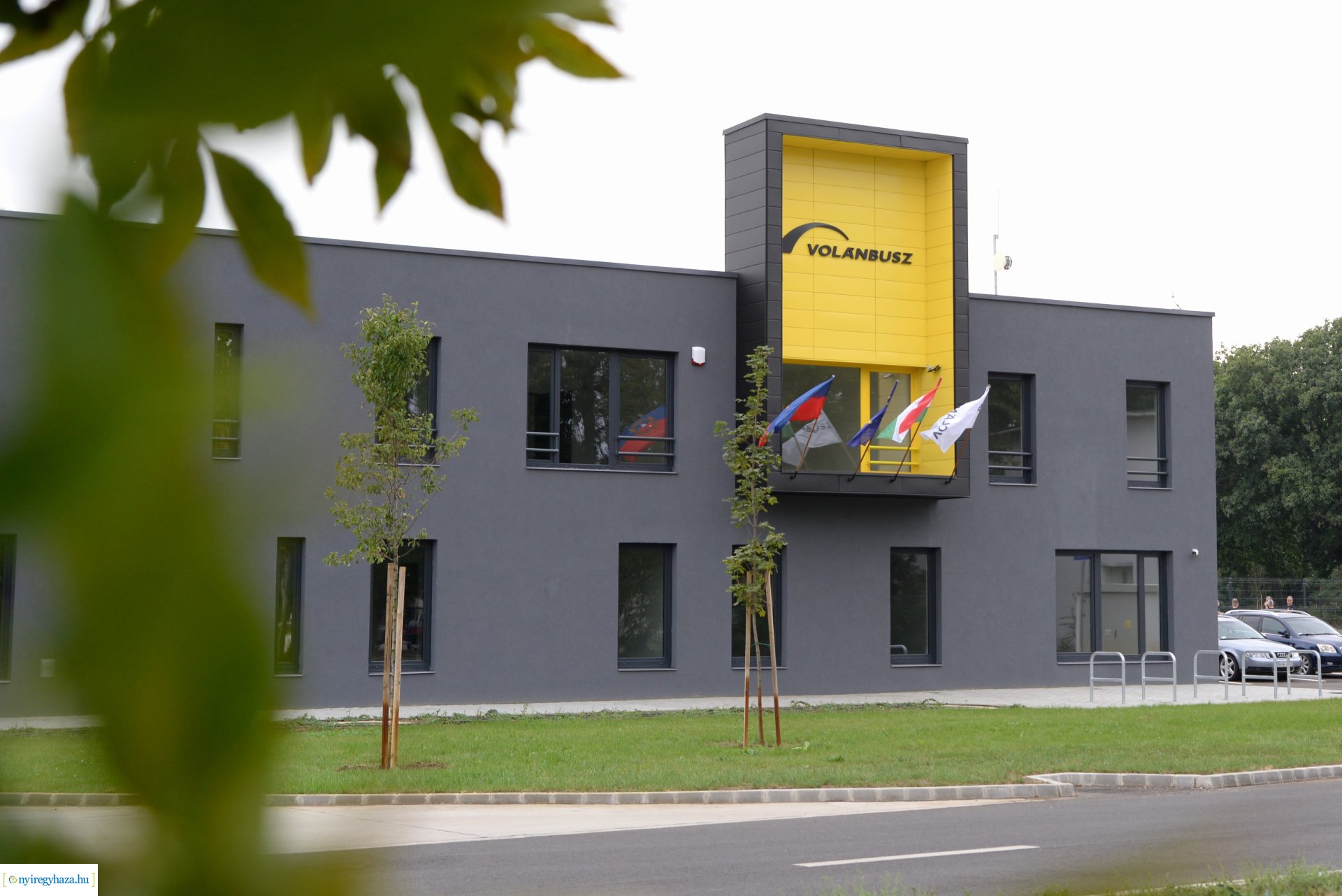 Nyíregyháza új autóbusz telephelyének átadása