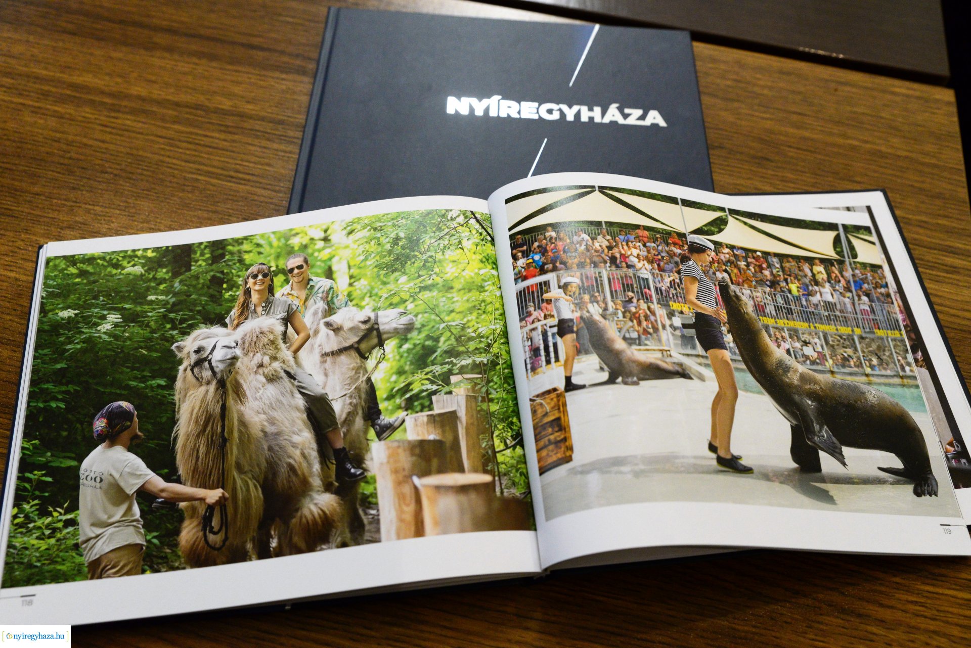 Nyíregyháza új képeskönyvét mutatták be a Városházán