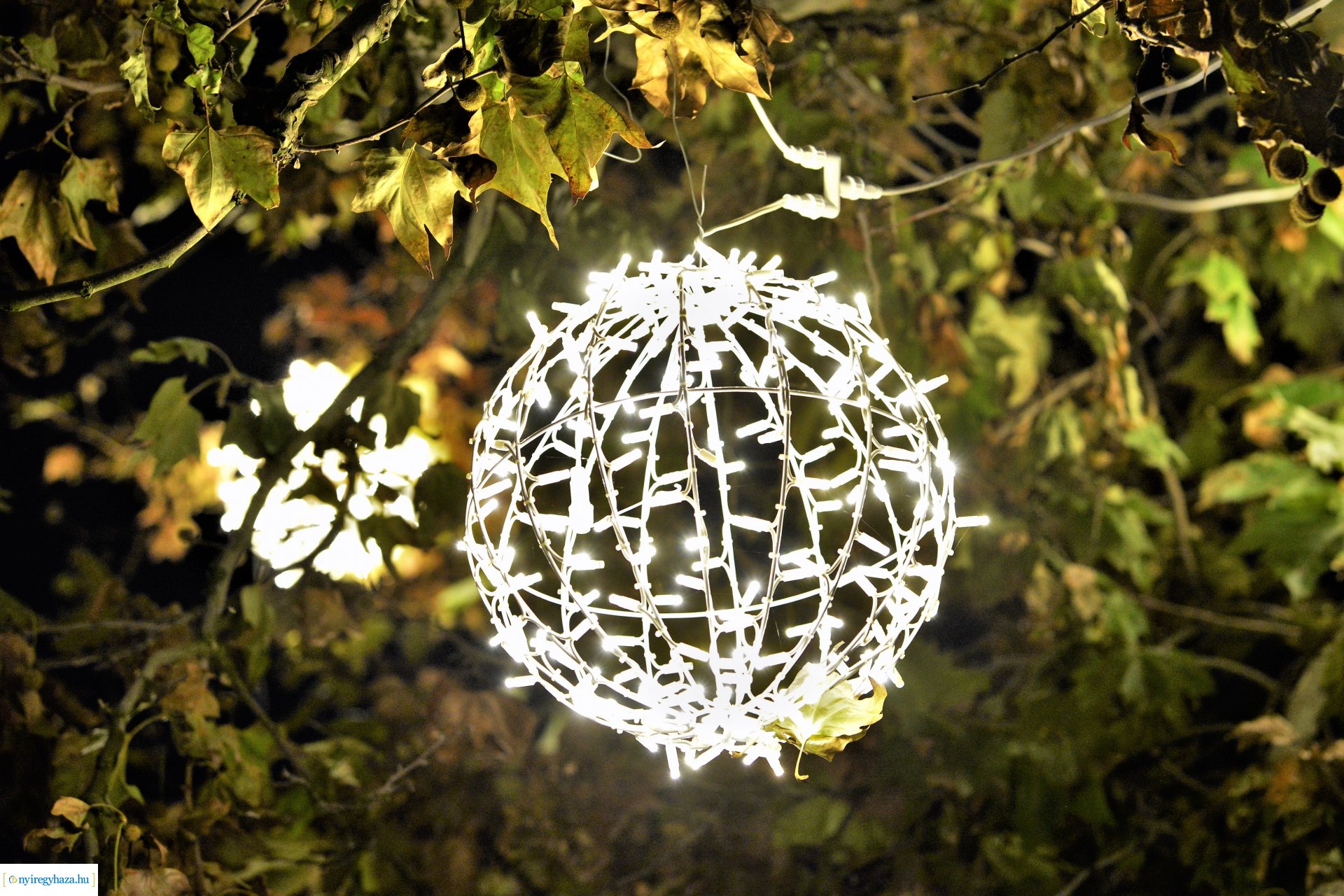 Nyíregyháza ünnepi fényei