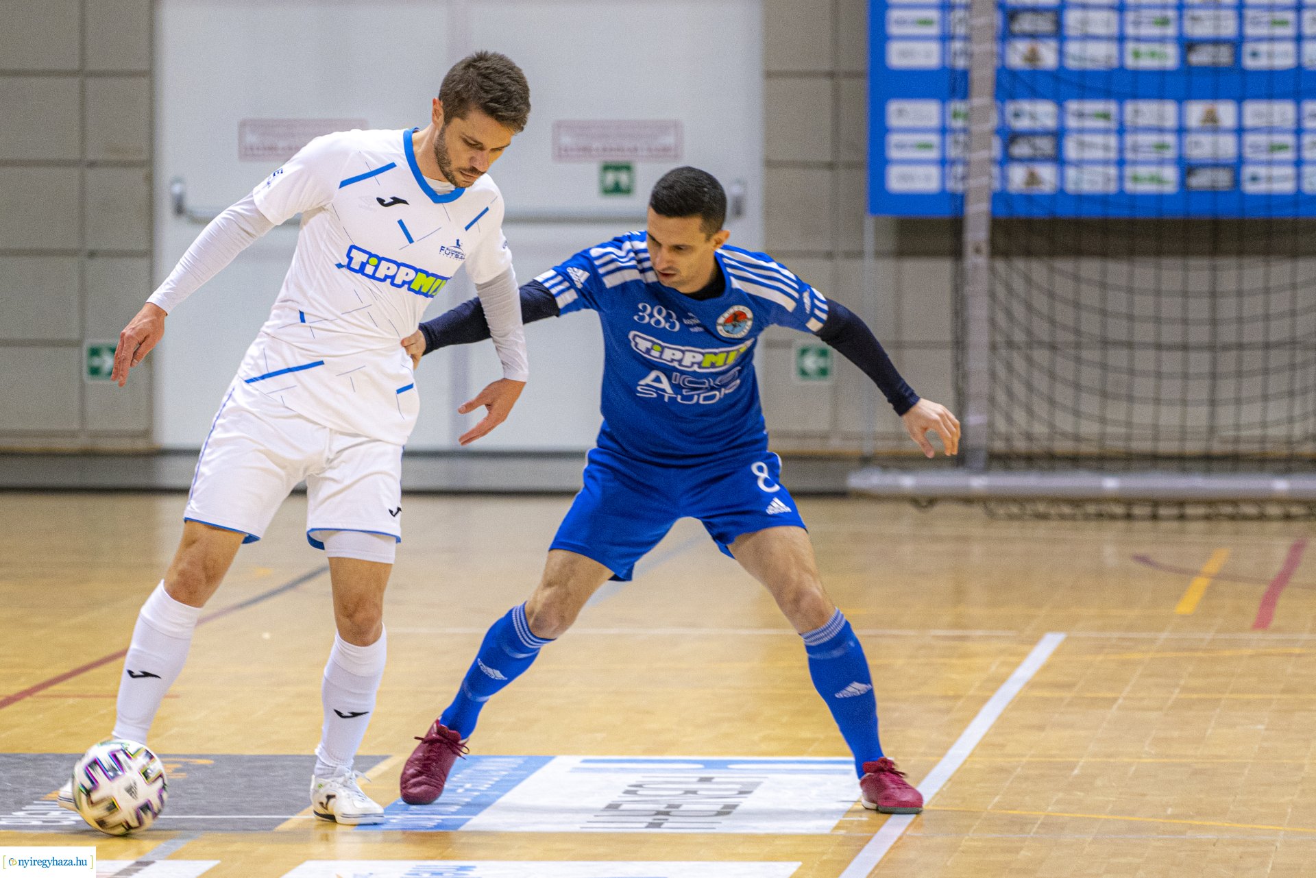Nyíregyháza vs SG Kecskemét futsal mérkőzés a Continental Arénában