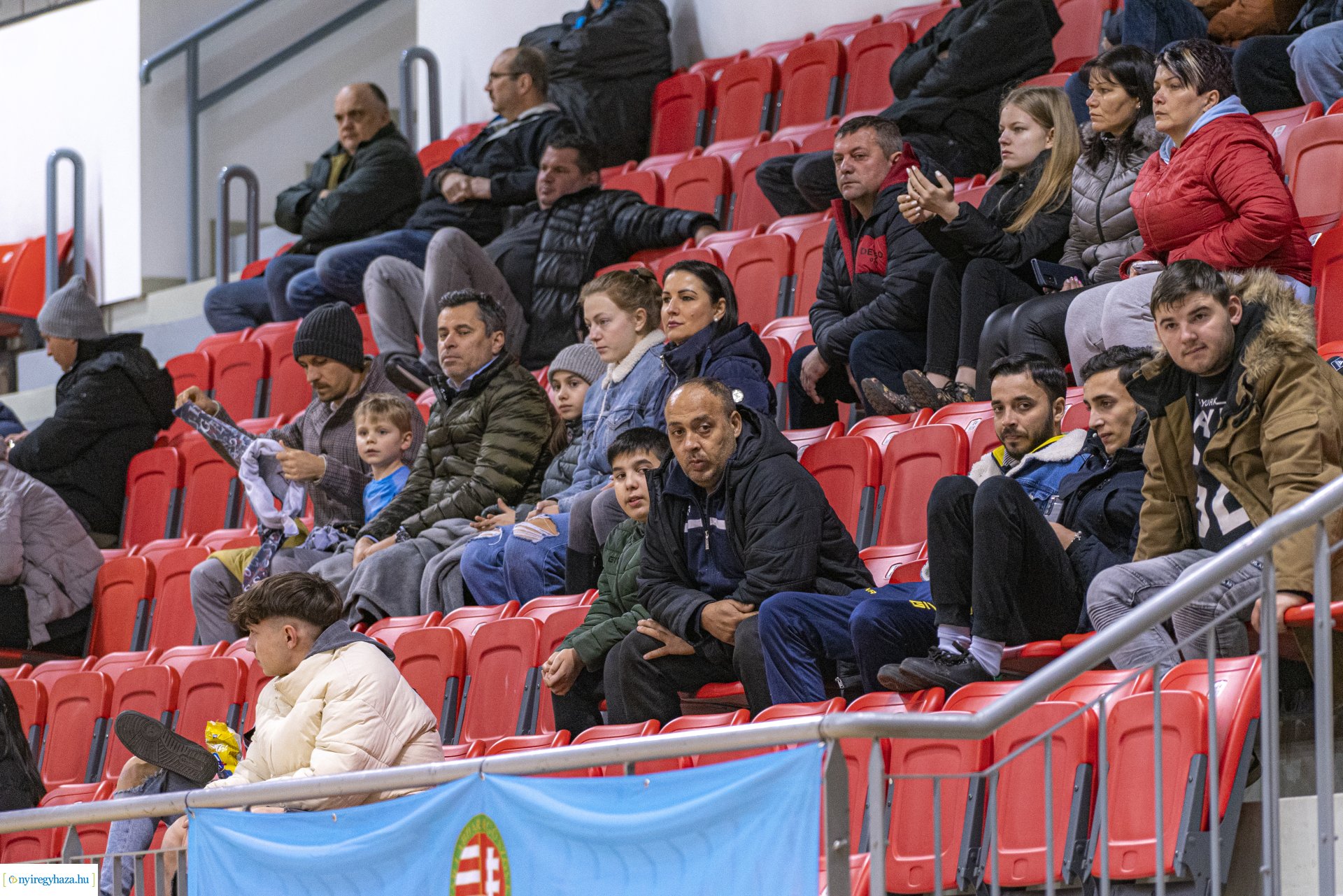 Nyíregyháza vs SG Kecskemét futsal mérkőzés a Continental Arénában
