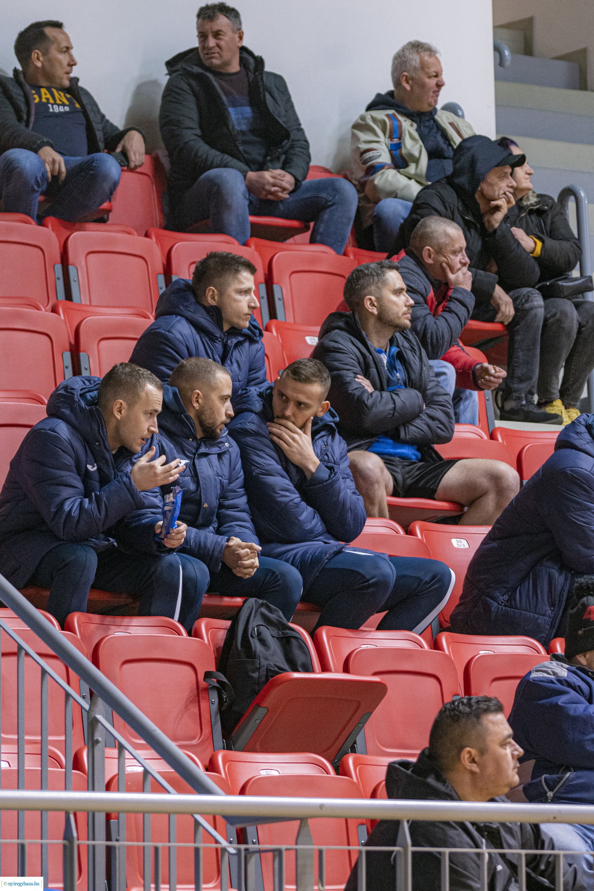 Nyíregyháza vs SG Kecskemét futsal mérkőzés a Continental Arénában