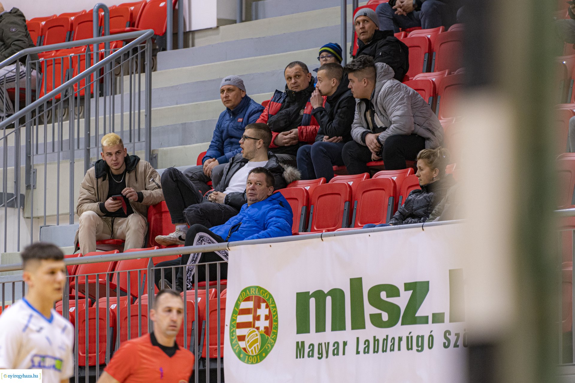 Nyíregyháza vs SG Kecskemét futsal mérkőzés a Continental Arénában