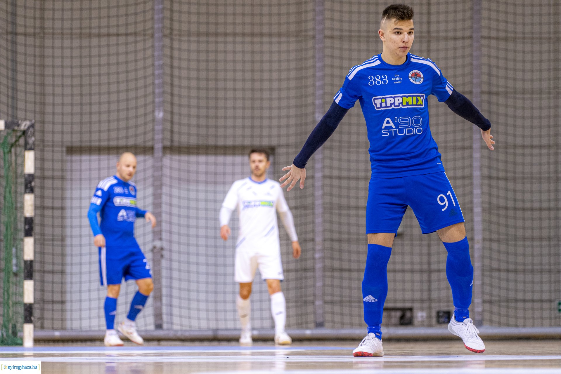 Nyíregyháza vs SG Kecskemét futsal mérkőzés a Continental Arénában