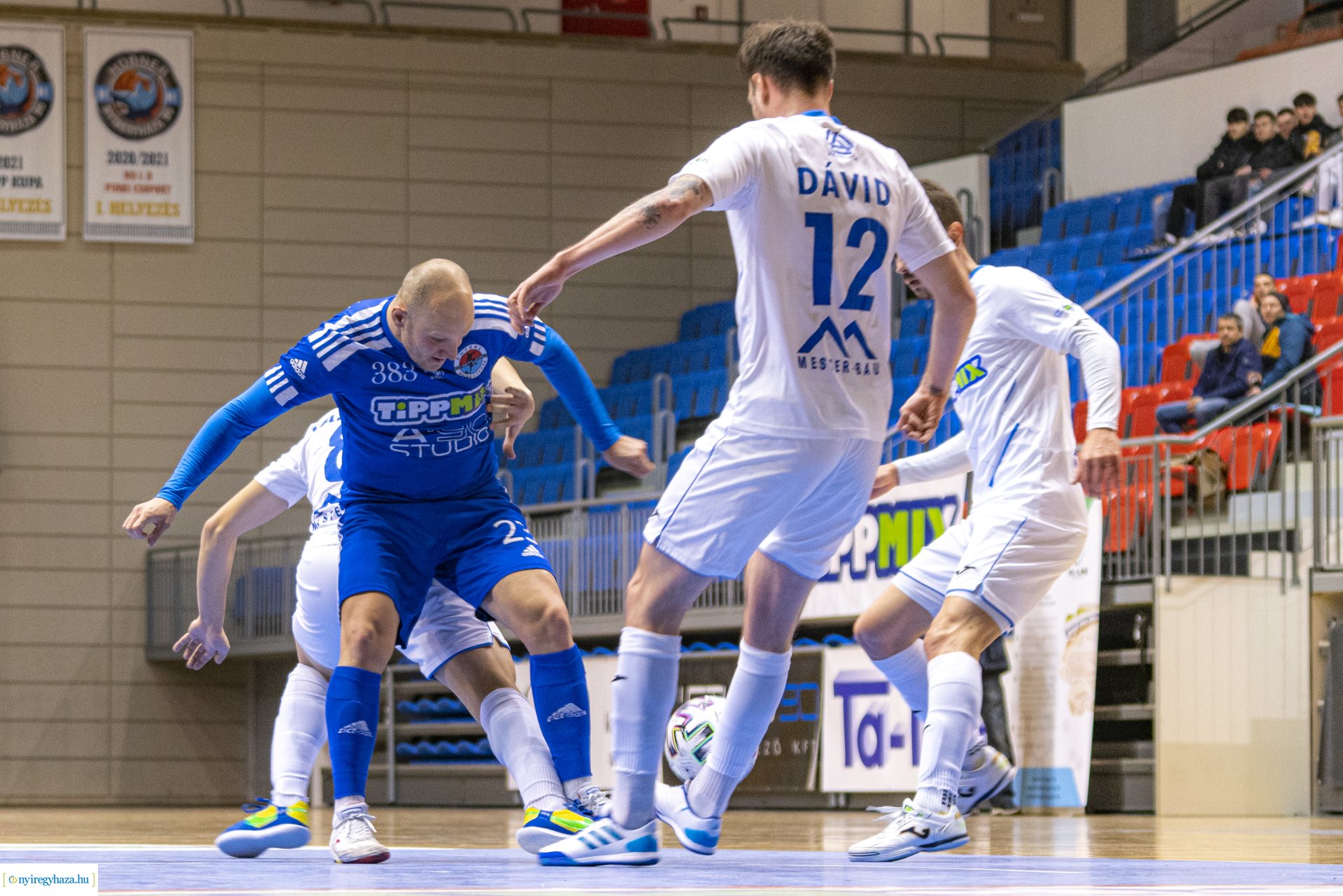 Nyíregyháza vs SG Kecskemét futsal mérkőzés a Continental Arénában
