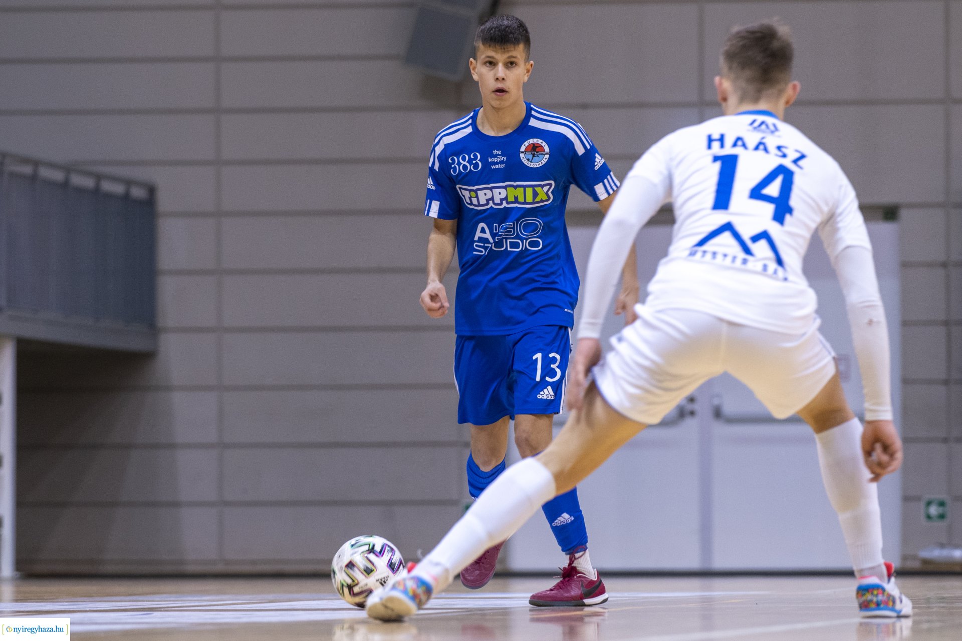 Nyíregyháza vs SG Kecskemét futsal mérkőzés a Continental Arénában
