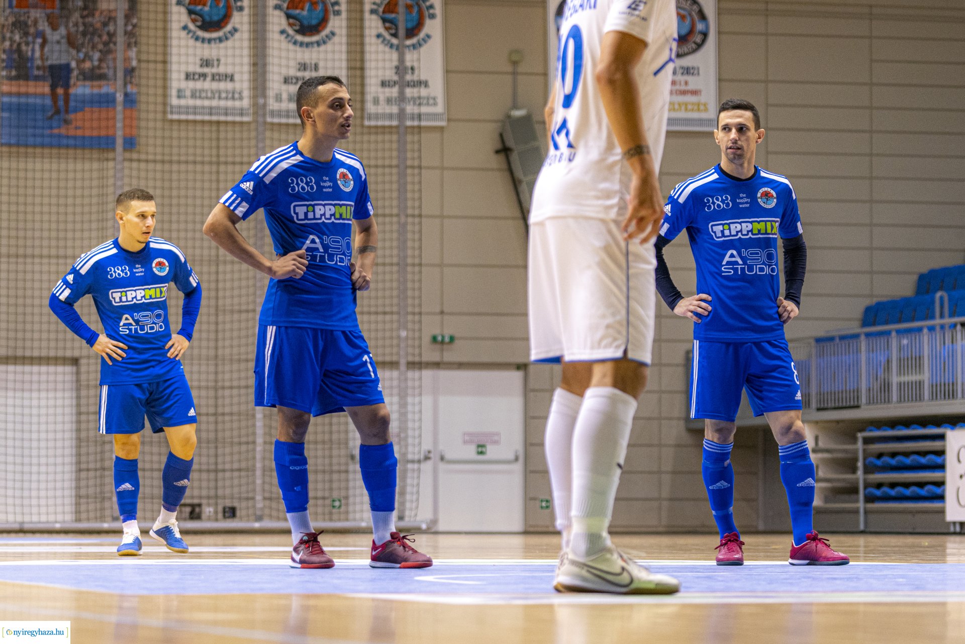 Nyíregyháza vs SG Kecskemét futsal mérkőzés a Continental Arénában