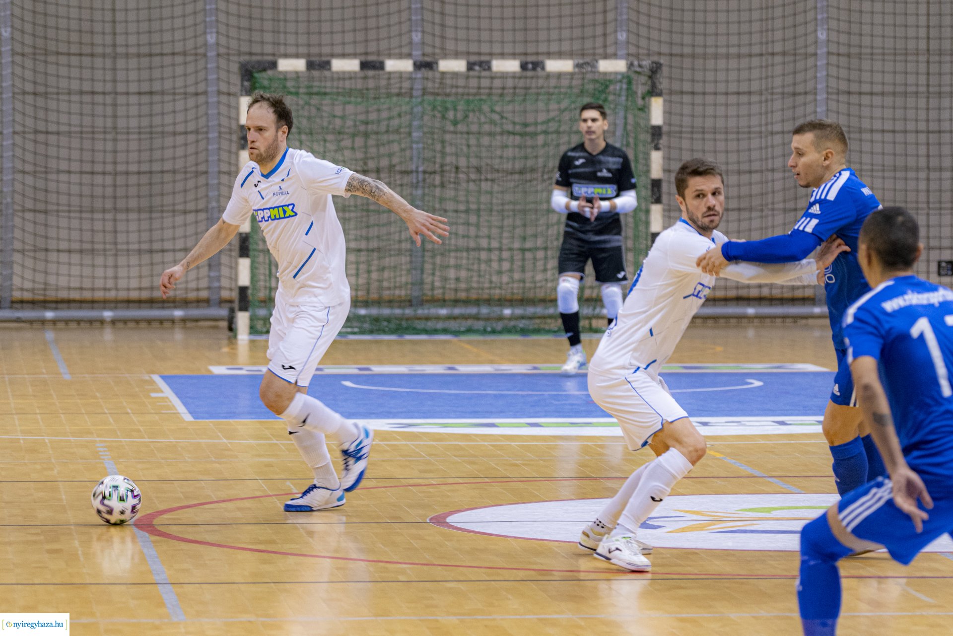 Nyíregyháza vs SG Kecskemét futsal mérkőzés a Continental Arénában