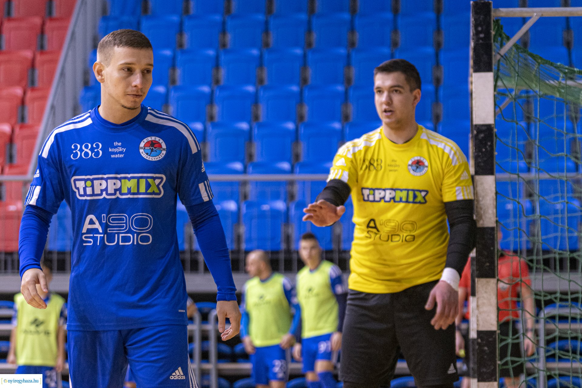 Nyíregyháza vs SG Kecskemét futsal mérkőzés a Continental Arénában