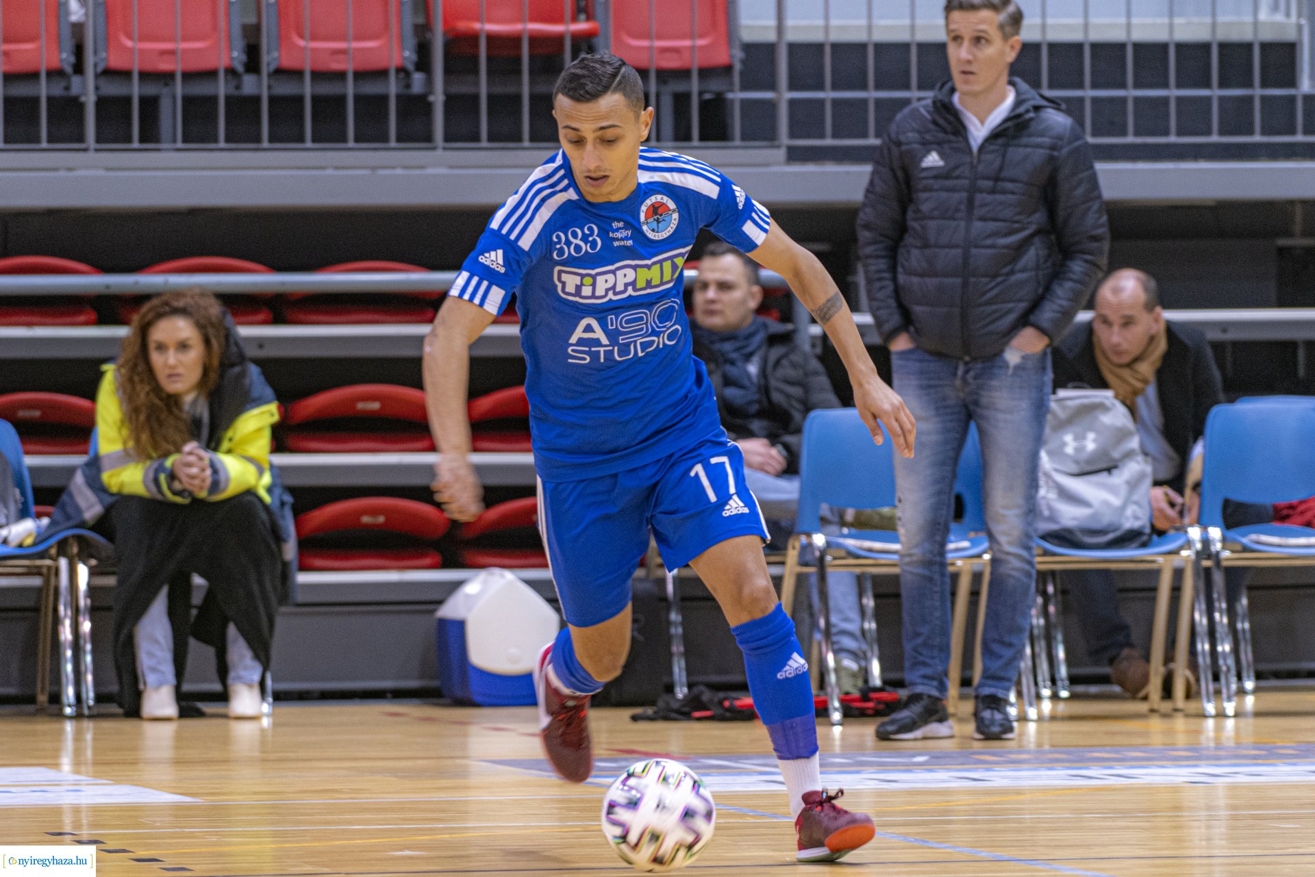 Nyíregyháza vs SG Kecskemét futsal mérkőzés a Continental Arénában
