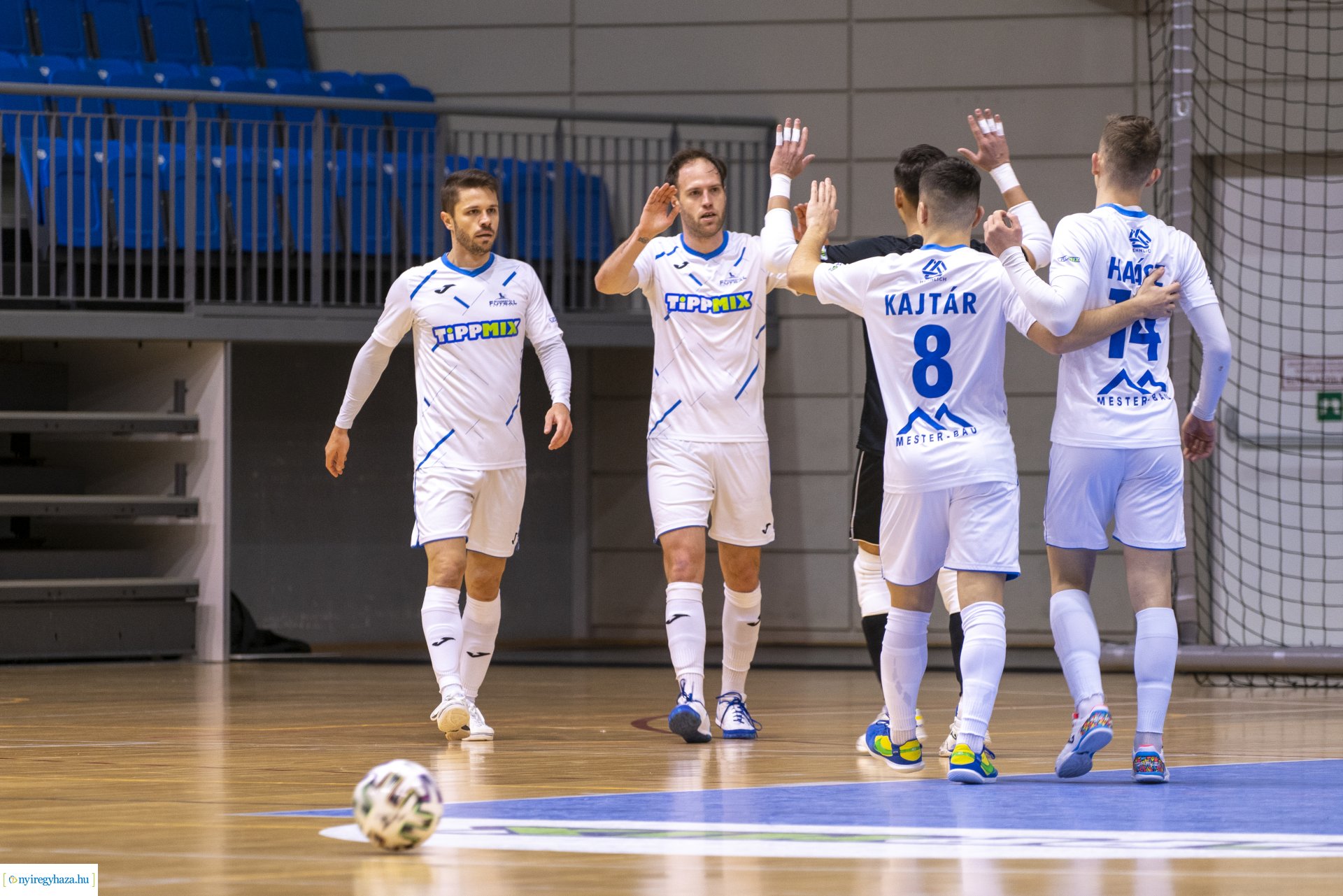 Nyíregyháza vs SG Kecskemét futsal mérkőzés a Continental Arénában