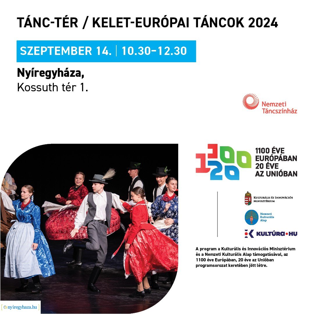 Nyíregyházára érkezik a 1100 éve Európában, 20 éve az Unióban