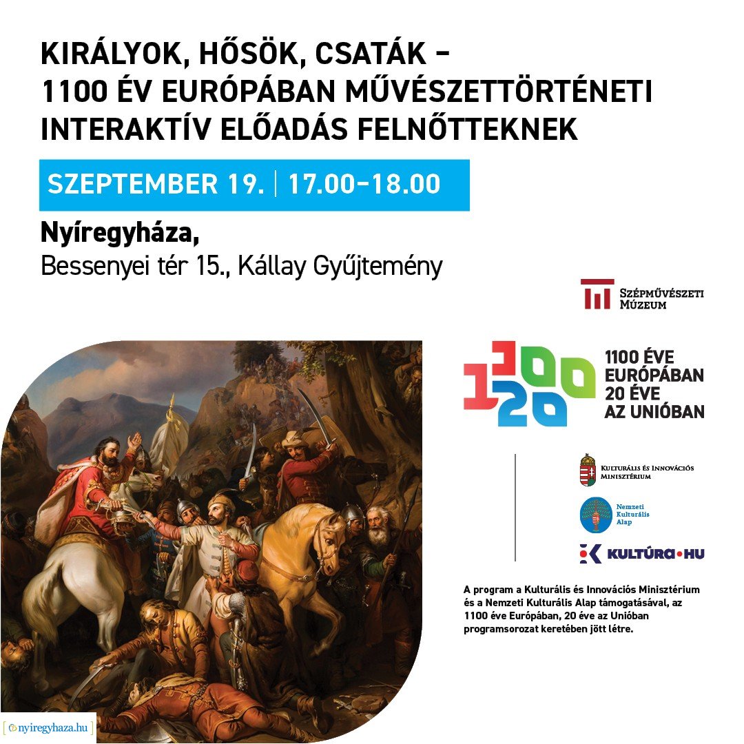 Nyíregyházára érkezik a 1100 éve Európában, 20 éve az Unióban