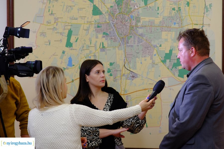 Nyíregyházi Advent 2022 sajtótájékoztató