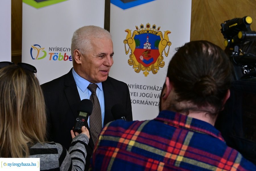 Nyíregyházi Déli Ipari Park fejlesztésének aláírása 20240212