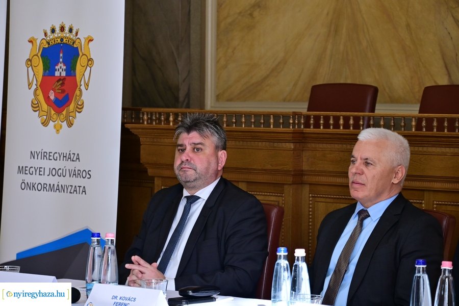 Nyíregyházi Déli Ipari Park fejlesztésének aláírása 20240212