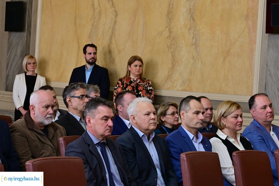 Nyíregyházi Déli Ipari Park fejlesztésének aláírása 20240212