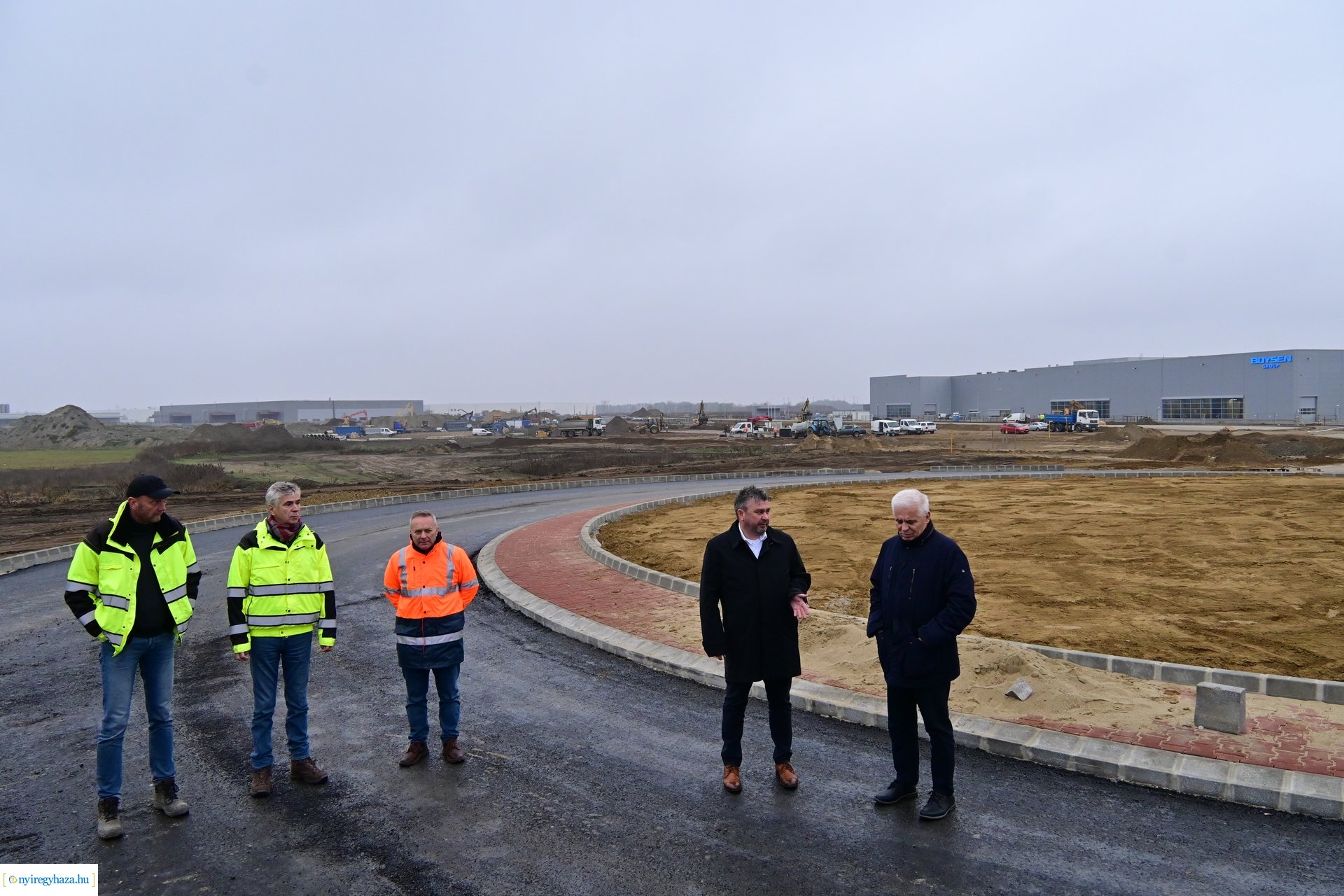 Nyíregyházi Ipari Park helyszíni szemle 20241113