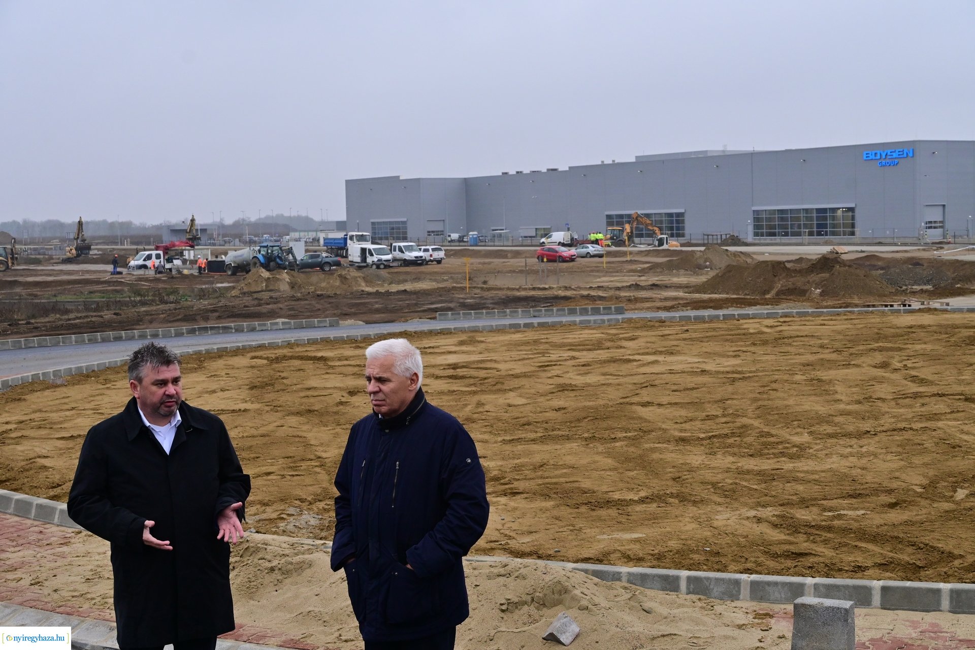Nyíregyházi Ipari Park helyszíni szemle 20241113