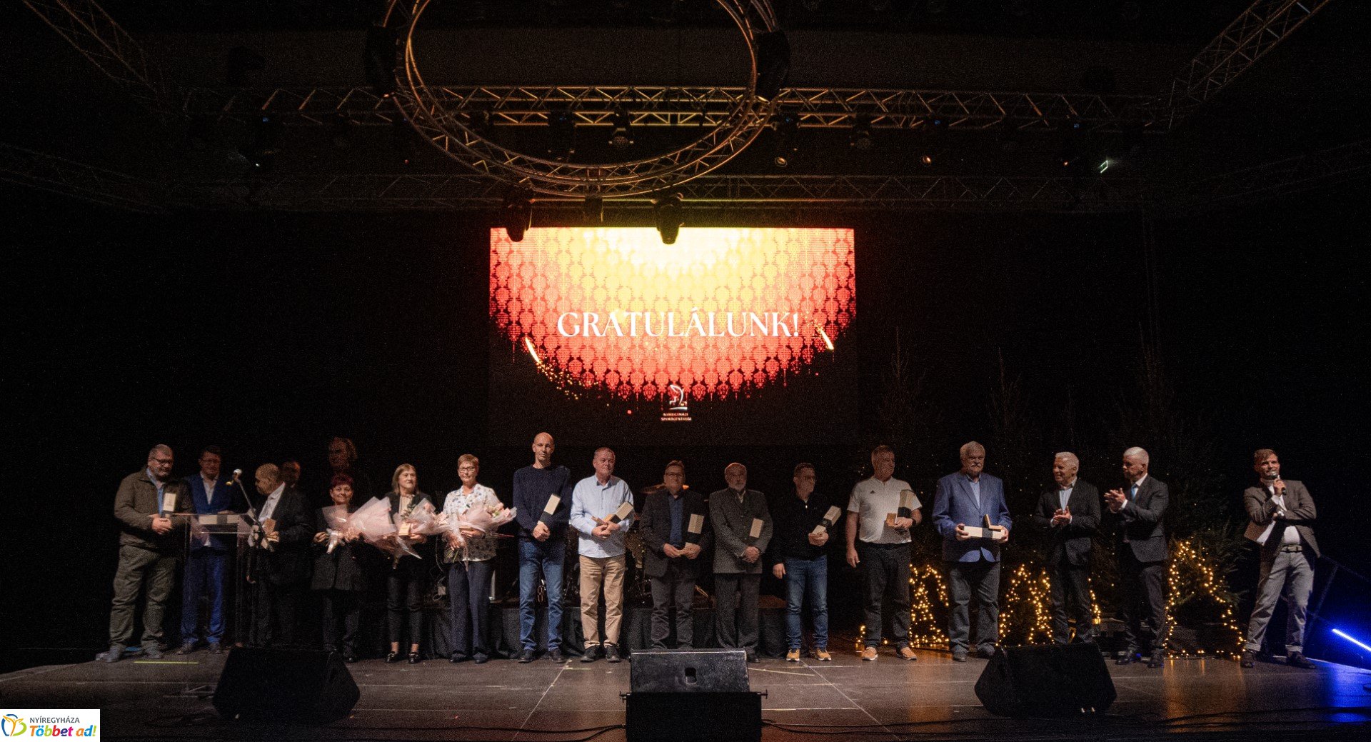 Karácsonyi Évzáró Gálaműsort rendezett a Nyíregyházi Sportcentrum 