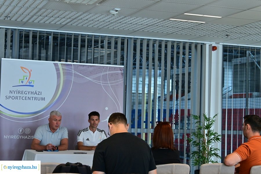 Nyíregyházi Sportcentrum olimpiai sajtótájékoztató 20240726
