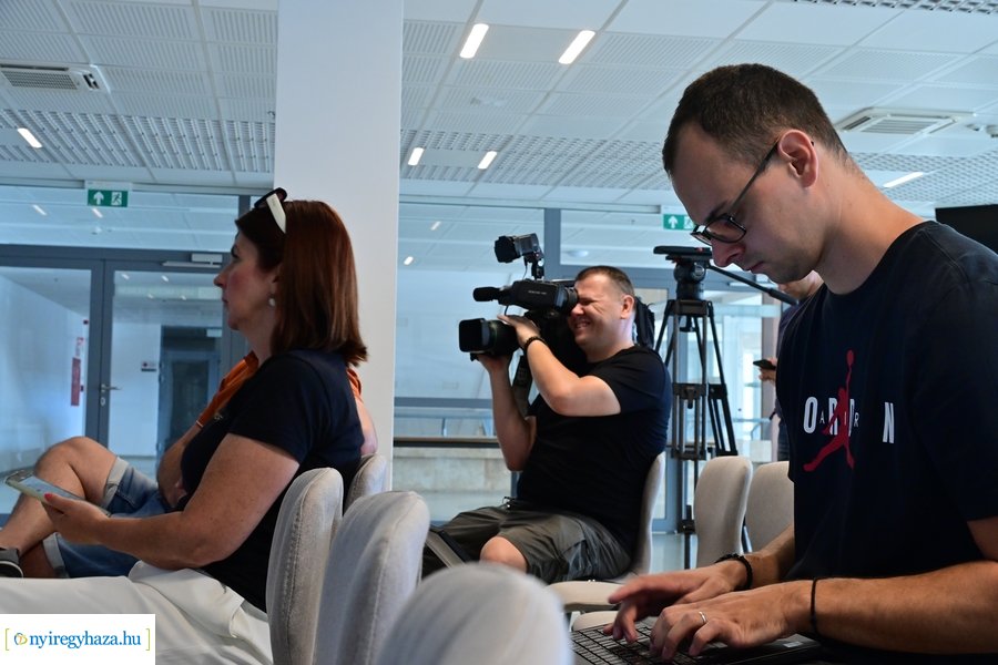 Nyíregyházi Sportcentrum olimpiai sajtótájékoztató 20240726