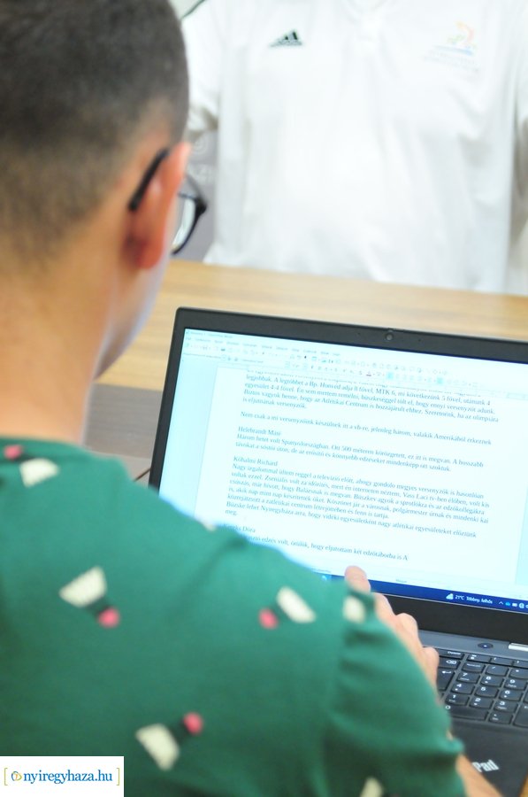 Nyíregyházi sportolók a Városházán 20230807