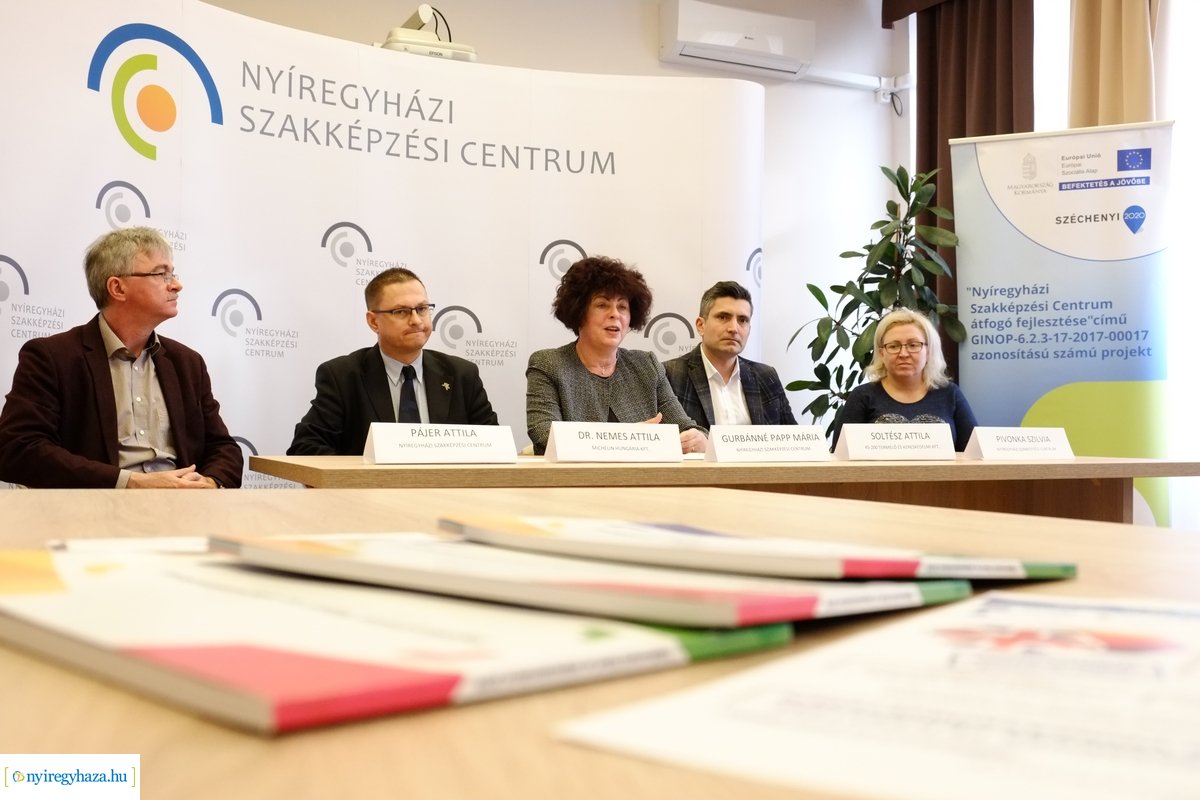 Nyíregyházi Szakképzési Centrum beiskolázási sajtótájékoztatója