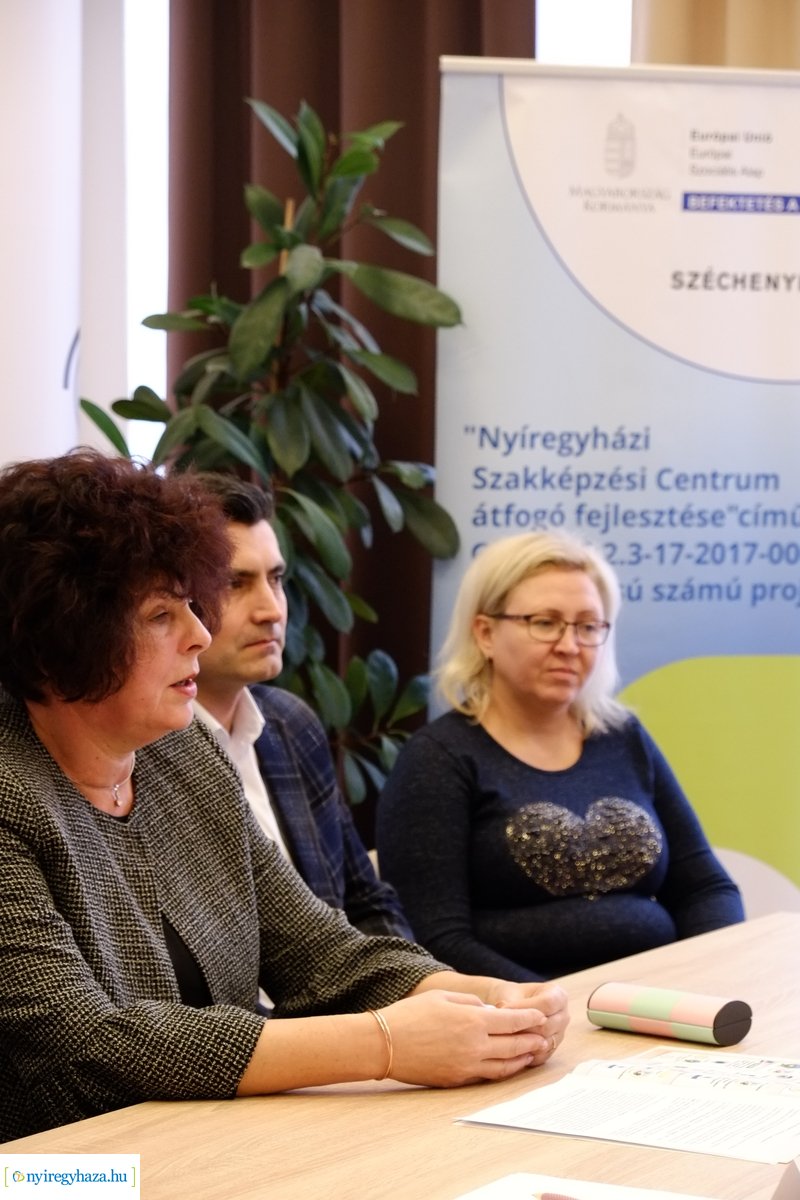Nyíregyházi Szakképzési Centrum beiskolázási sajtótájékoztatója