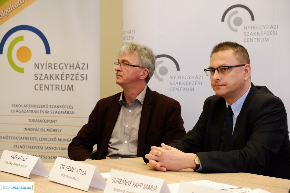 Nyíregyházi Szakképzési Centrum beiskolázási sajtótájékoztatója