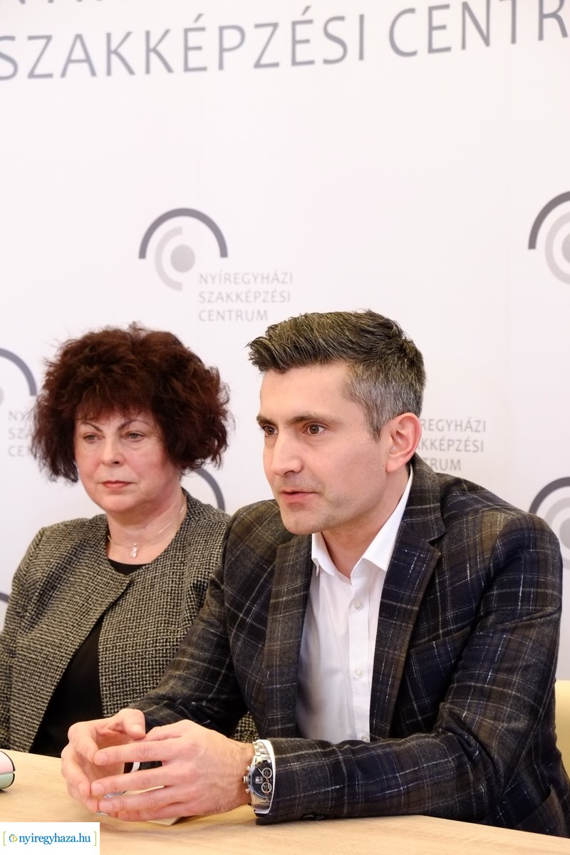 Nyíregyházi Szakképzési Centrum beiskolázási sajtótájékoztatója