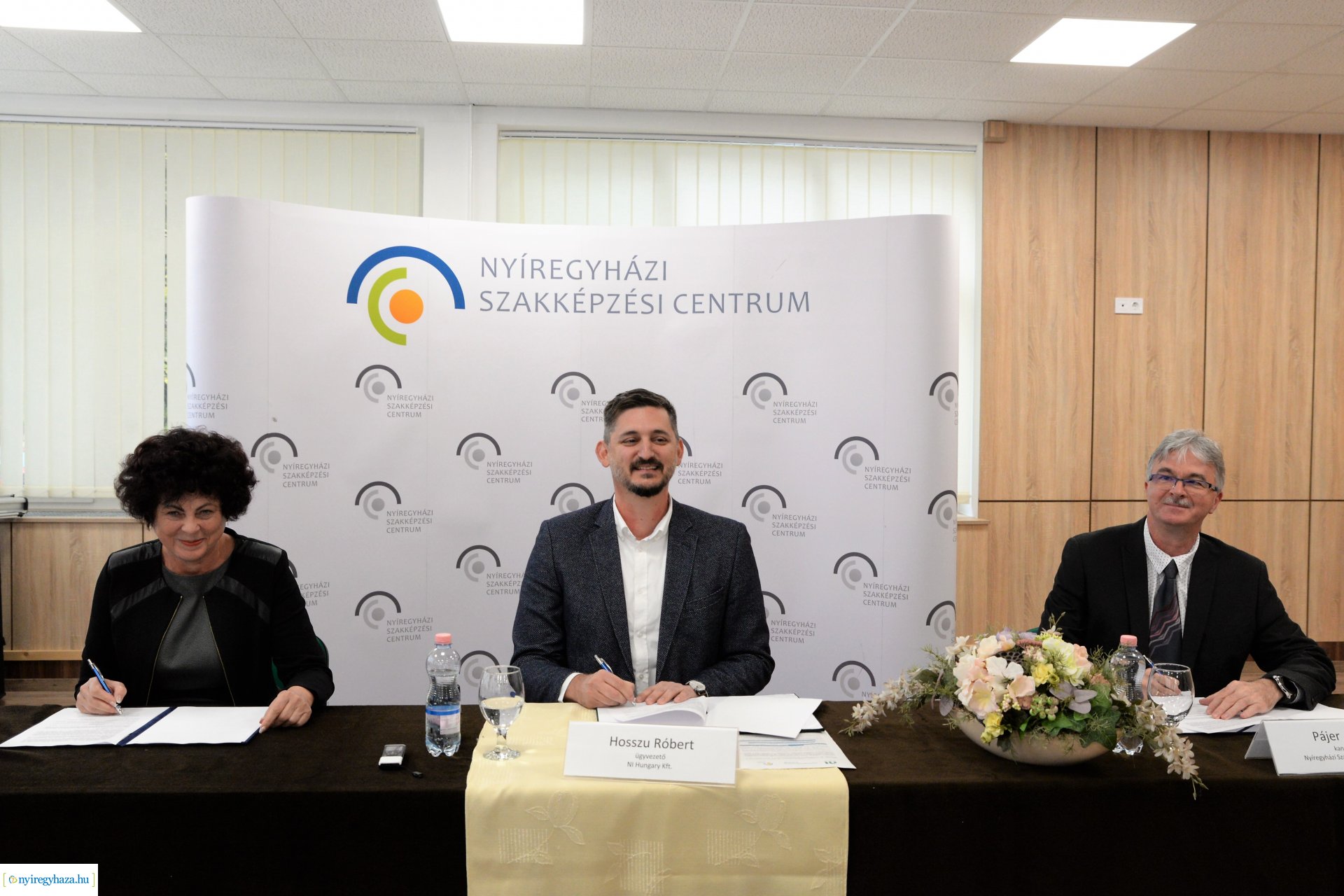 Nyíregyházi Szakképzési Centrum - NI Hungary Kft. együttműködési megállapodás