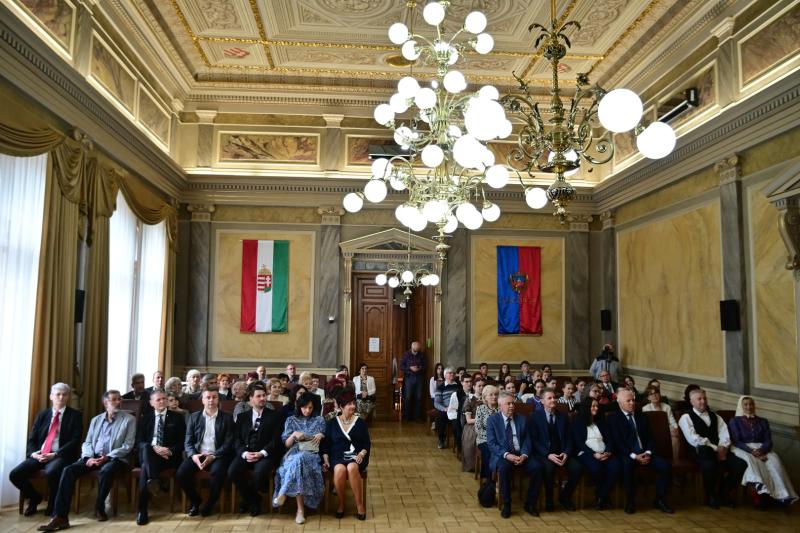 Nyíregyházi Települési Értéktár emléklapjainak az átadása 2026 májusában