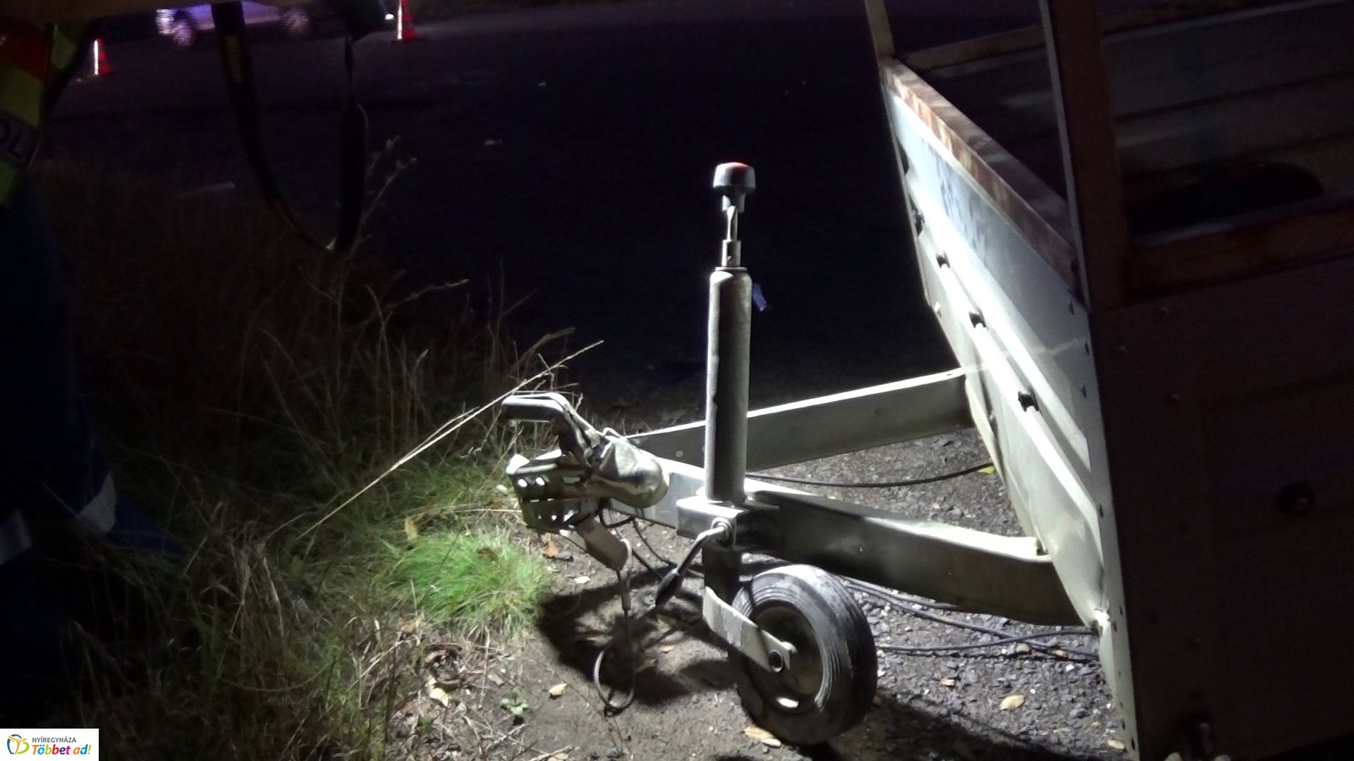 Nyírpazony külterületén is történt baleset kedd este