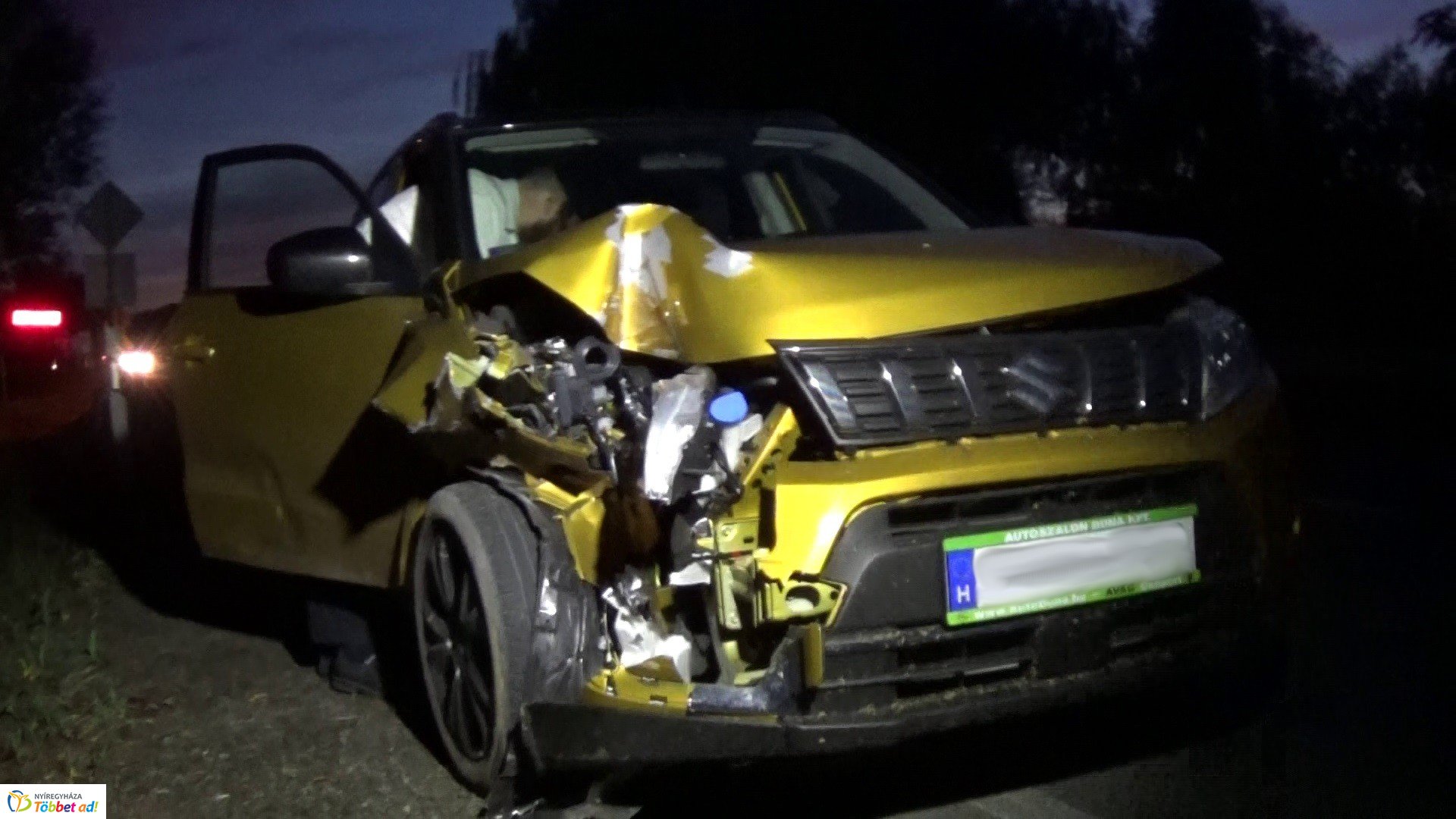 Nyírpazony külterületén is történt baleset kedd este