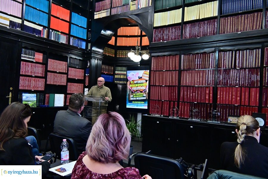 Nyírségi Disznótoros Fesztivál 2024 - sajtótájékoztató