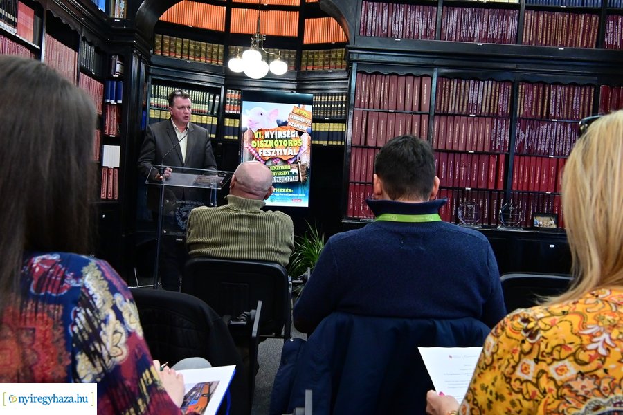 Nyírségi Disznótoros Fesztivál 2024 - sajtótájékoztató