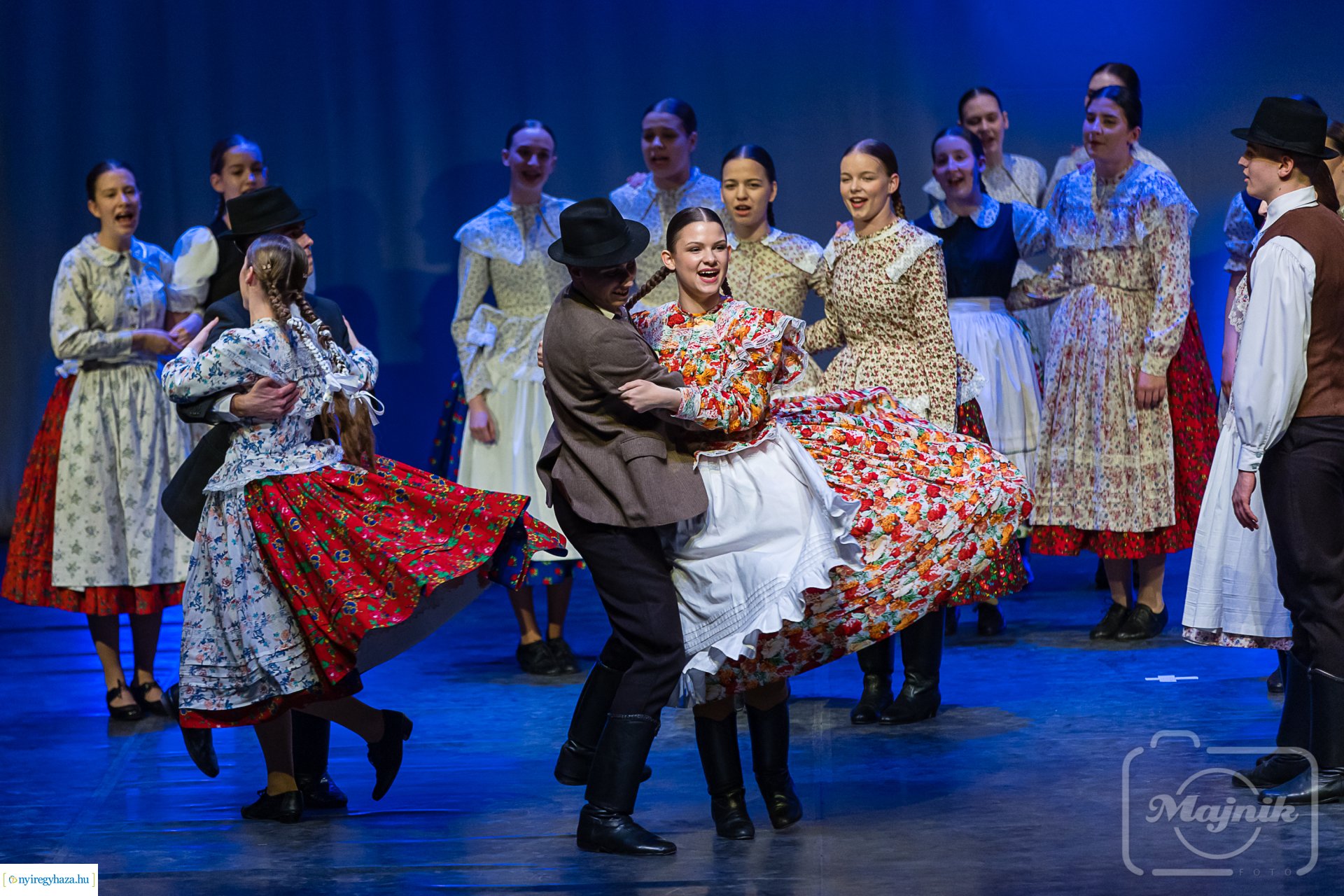 Nyírségi néptáncsok sikerei Budapesten