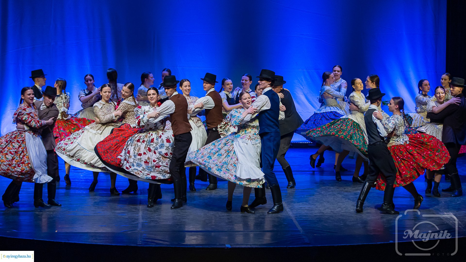 Nyírségi néptáncsok sikerei Budapesten